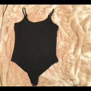 Black Bodysuit Size Large New without Tags